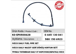 Iveco Daily Mazot Geri Dönüş Hortum Seti 0445130041 5801506923 MK667286